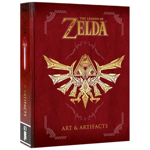 塞尔达传说 艺术与物品道具设定 英文原版 The Legend of Zelda Art and Artifacts 30周年版艺术设定集画册精装 英文版正版进口书 商品图1
