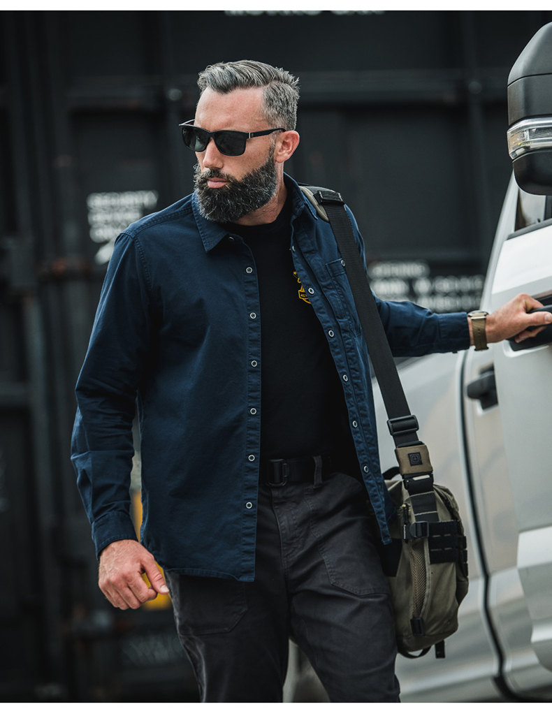 5.11 LEGEND L/S SHIRT 传奇长袖衬衣511宽松纯色休闲衬衫72522