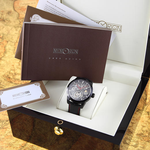 MEMORIGIN万希泉FMCS青年冠军方程式系列陀飞轮腕表机械表男手表 商品图3
