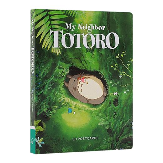 宫崎骏 龙猫明信片30张 英文原版 My Neighbor Totoro: 30 Postcards 宫崎骏电影周边礼品书 吉卜力工作室 英文版进口原版英语书籍 商品图1