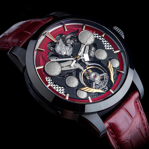 MEMORIGIN 万希泉陀飞轮腕表 机械手表 漫威系列 雷神 商品图3