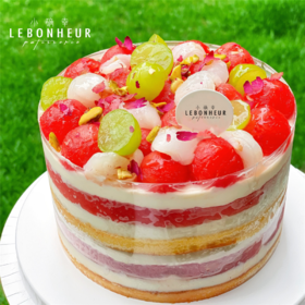西瓜荔枝玫瑰 · 奶油蛋糕