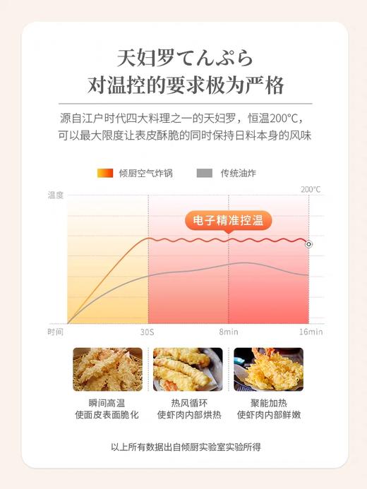 倾厨 日式空气炸锅 商品图2