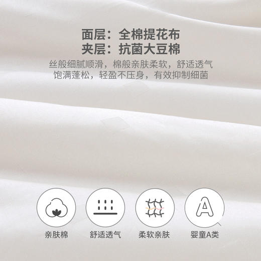 英氏儿童床上用品男女童空调被大豆棉新款被芯被子YEBXJ32002A 商品图3