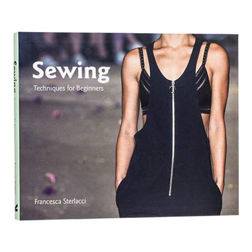 缝纫 初学者指南 英文原版 Sewing Techniques for Beginners 时尚服装设计入门书籍 英文版进口书 商品图0