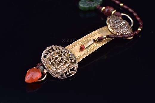 【香韵】精品老簪小叶紫檀项链-ZX2004386 商品图1