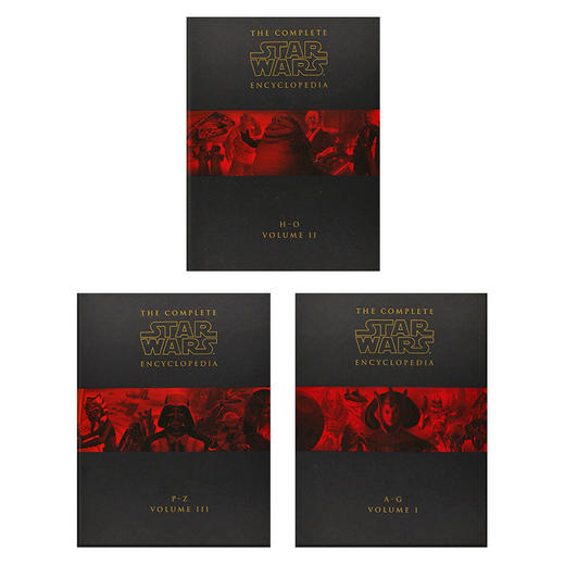 星球大战百科设定3册 英文原版 The Complete Star Wars Encyclopedia 英文版 进口原版英语艺术类书籍 商品图1