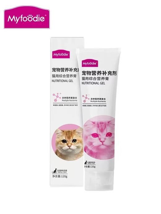 麦富迪猫咪营养膏120g猫湿粮膏宠物成幼猫怀孕猫咪零食增肥营养膏 商品图4