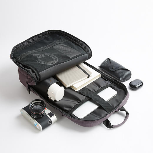 又见美物 轻商务时尚潮流环保RPET大容量休闲电脑背包旅行潮流 EB1307 商品图4