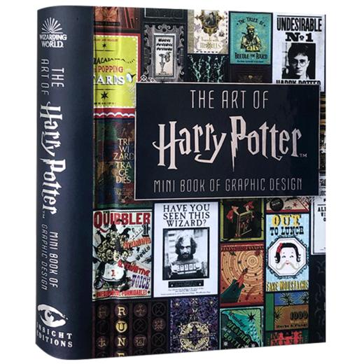 哈利波特艺术画册设定集：平面艺术设计迷你书 英文原版 Art of Harry Potter Mini Book of Graphic Design 精装进口英语书籍 商品图1