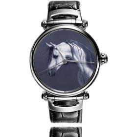 KONCISE孔氏珐琅 马-静思 微绘珐琅腕表