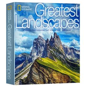 宏伟的风景 英文原版艺术画册 National Geographic Greatest Landscapes 美国国家地理风景摄影图集 全英文版进口英语书籍