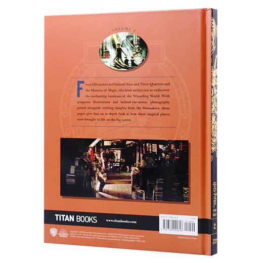 哈利波特电影回顾设定集2 对角巷 霍格沃兹快车 英文原版 Harry Potter The Film Vault Volume 2 英文版 进口原版英语艺术类书籍 商品图1