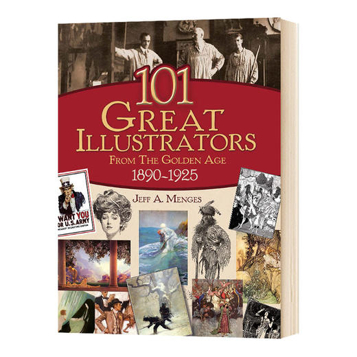 101位黄金时代插画家 英文原版 101 Great Illustrators from the Golden Age 1890-1925 英文版进口原版英语书籍 商品图0