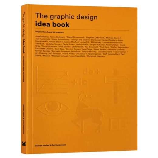 平面设计有这个50个点子就通了 英文原版 The Graphic Design Idea Book 来自鬼才设计师的分享 设计理论 英文版进口英语艺术书籍 商品图3