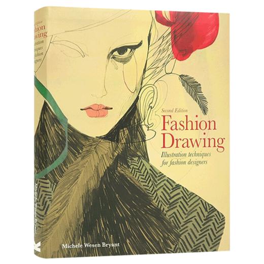 时尚绘图 第二版 英文原版 Fashion Drawing Second Edition 时装设计师的插图技巧 进口艺术 英文版 进口英语书籍 商品图1