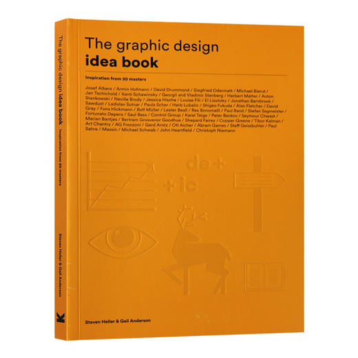 平面设计有这个50个点子就通了 英文原版 The Graphic Design Idea Book 来自鬼才设计师的分享 设计理论 英文版进口英语艺术书籍 商品图0