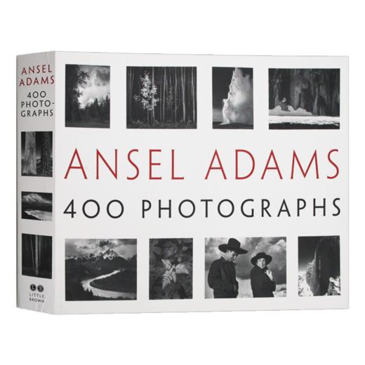 安塞尔亚当斯 英文原版 摄影艺术画册 Ansel Adams 400 Photographs 400幅黑白作品照片 英文版进口原版英语摄影艺术书籍 商品图3