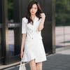 白色连衣裙夏季新款女士正装时尚气质职业西装裙商务工作服 商品缩略图4