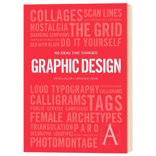 改变平面设计的100个创意 袖珍版 英文原版 100 Ideas that Changed Graphic Design 全英文版 进口原版英语书籍 商品图1