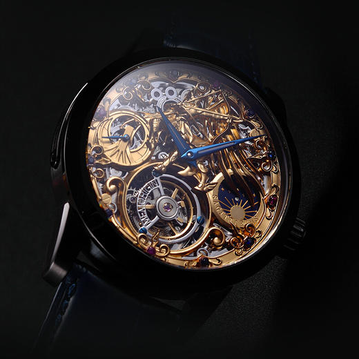 MEMORIGIN万希泉圣斗士星矢黄金十二宫射手座陀飞轮手表限量腕表 商品图2