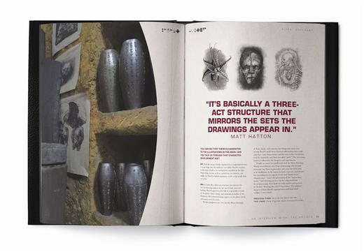 异形契约 大卫手稿 英文原版 Alien Covenant David's Drawings 外星生物艺术设计手绘手稿设定集 精装 英文版进口原版英语书籍 商品图3