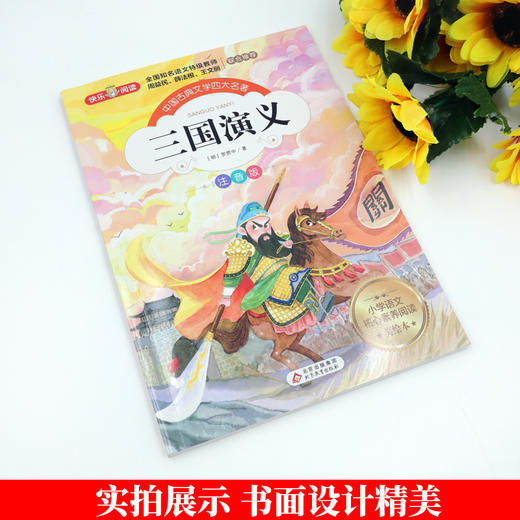 【优惠套装】四大名著彩图注音版全4册 西游记水浒传三国演义红楼梦小学生课外阅读书 商品图3