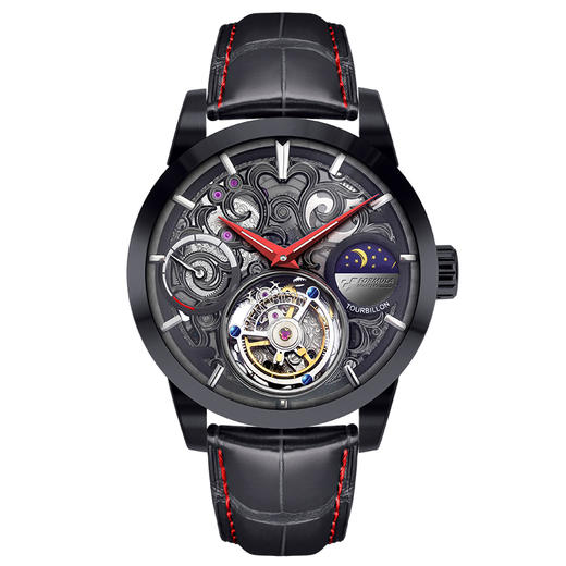 MEMORIGIN万希泉FMCS青年冠军方程式系列陀飞轮腕表机械表男手表 商品图4