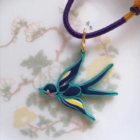 春燕盘扣吊坠项链○芳意旗袍