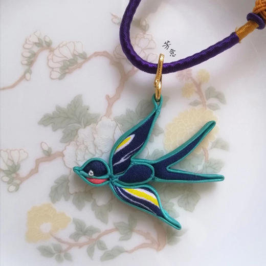 春燕盘扣吊坠项链○芳意旗袍 商品图0