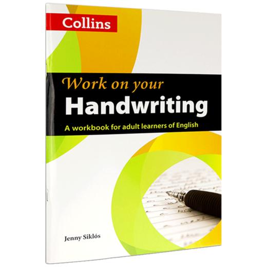 Collins柯林斯英语书法字贴 英文原版 Workon Your Handwriting 英文手写体字帖入门教材  进口钢笔临摹速成英语书法初学者英文版 商品图2