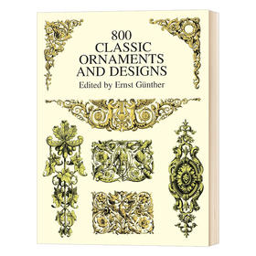 800种经典装饰品及设计 英文原版 800 Classic Ornaments and Design 英文版进口原版英语书籍