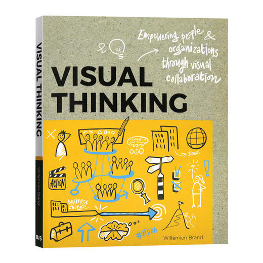 视觉思维 英文原版 Visual Thinking 通过视觉赋予人们和组织力量 商业职场沟通 英文版 进口原版英语书籍 商品图0