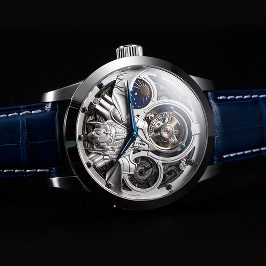 MEMORIGIN 万希泉陀飞轮腕表 机械表 变形金刚5 机芯刻字 大黄蜂 商品图4