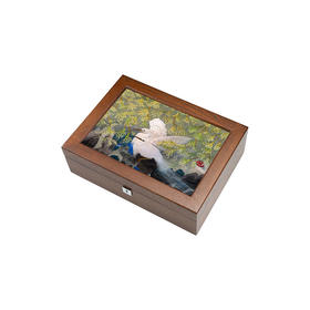 艷 湘绣  老榆木首饰盒/珠宝盒