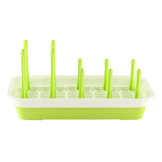 日本 多功能餐具沥水托盘 10柱 可用于碗碟茶杯架 商品图2