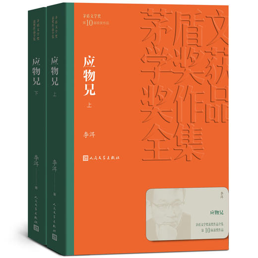 (仓发) 应物兄 全二册 李洱 茅盾文学奖获奖作品全集 第十届茅奖 人民文学出版社/人民文学出版社/李洱/9787020160914 商品图0