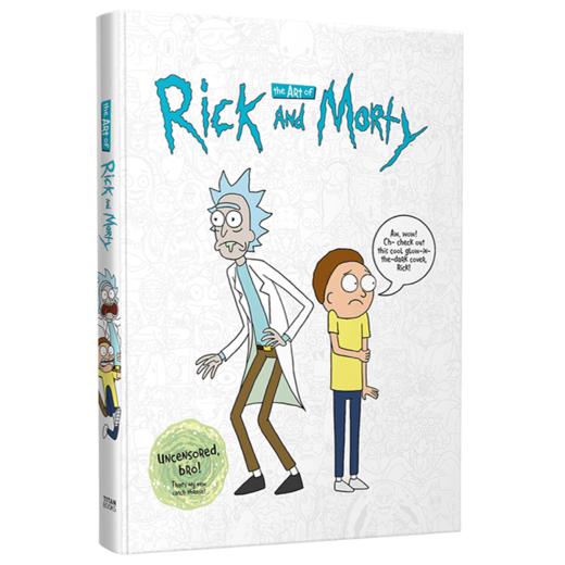 瑞克和莫蒂设定集 英文原版书The Art of Rick and Morty 动画设定集 高分神作 脑洞大开 英文版科幻动画 正版进口艺术类书籍 商品图1