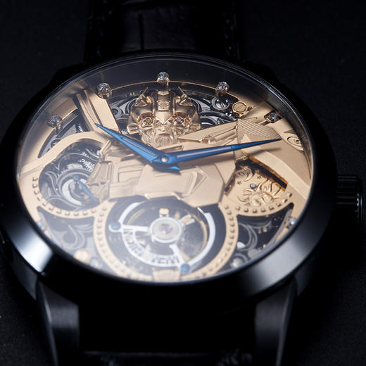 MEMORIGIN 万希泉陀飞轮腕表 机械表 变形金刚5 机芯刻字 大黄蜂 商品图3