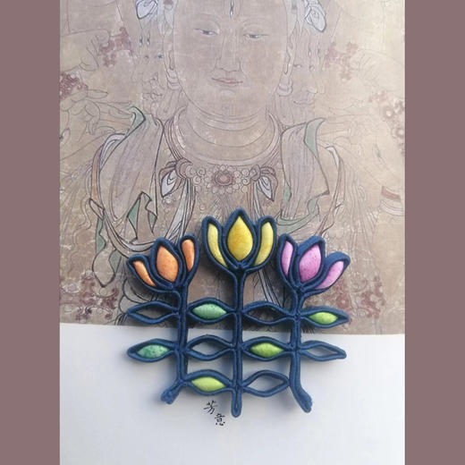 浮世小花盘扣胸针○芳意旗袍 商品图3