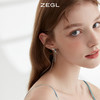 ZEGL设计师浮生若梦系列液态蝴蝶耳环女夏设计感耳钉925银针耳饰 商品缩略图1