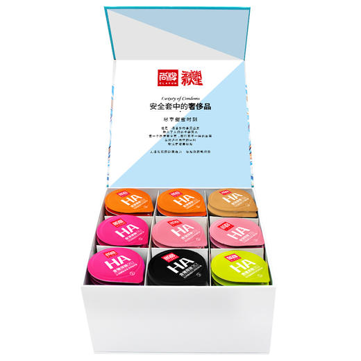 内外尽湿润速滑无需等待002HA玻尿酸果冻装大油量玻尿酸安全套超值118片装【尚牌官方旗舰正品】 商品图6