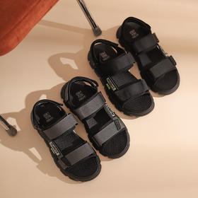 西村名物2022年夏新款透气运动休闲沙滩男凉鞋24561