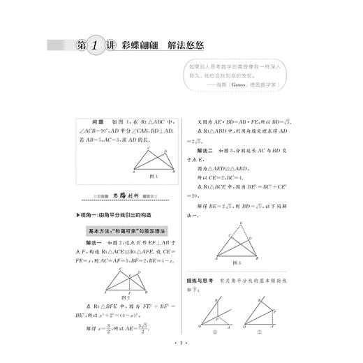 初中数学平面几何30讲/应佳成/李馨/浙江大学出版社 商品图3