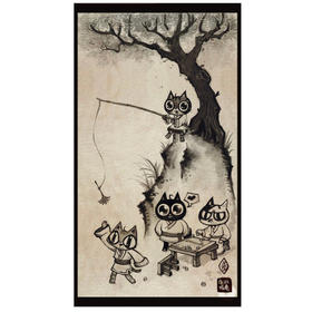 泡面猫「国风系列-下象棋」