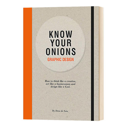 精通 平面设计 英文原版 Know Your Onions Graphic Design 进口艺术 英文版 进口英语书籍 商品图0