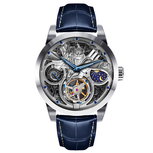 MEMORIGIN 万希泉陀飞轮腕表 机械表 变形金刚5 机芯刻字 大黄蜂 商品图0