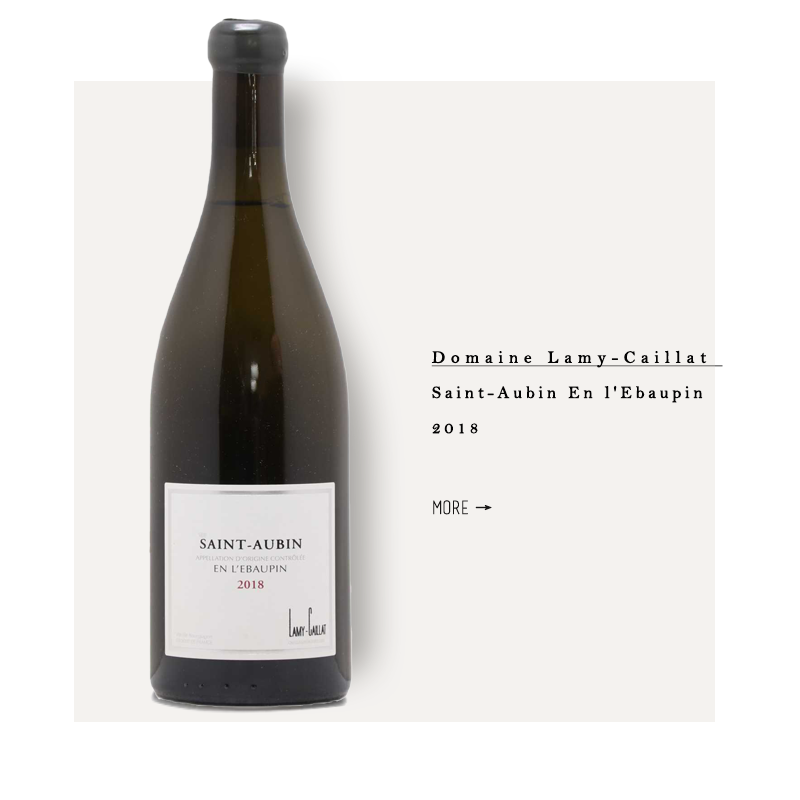 Domaine Lamy-Caillat Saint-Aubin En l'Ebaupin 2018