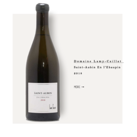 Domaine Lamy-Caillat Saint-Aubin En l'Ebaupin 2018