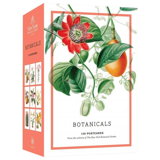100张植物学明信片收录 英文原版 Botanicals 植物药 来自纽约植物园档案馆100张明信片 英文版 进口英语书籍 商品图1